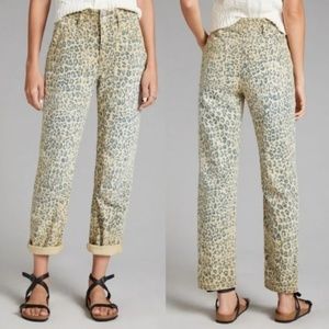 Pilcro The Wanderer Printed Relaxed-Leg Pants Size 30